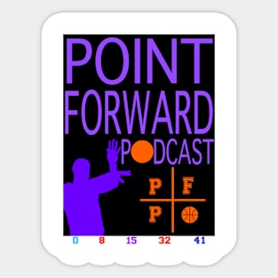 Point Forward Podcast 2 Sticker